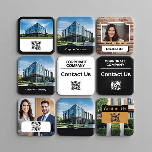 Corporate 2 X 2 Magnets - 100 pack - 1 design/picture